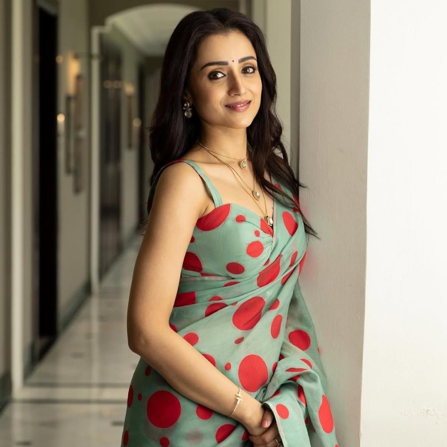 অভিনেত্রী তৃষা কৃষ্ণন।