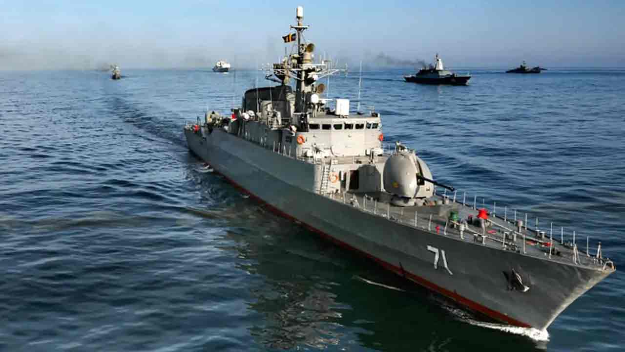 Amid tensions with US a joint naval drills in Gulf of Oman and Northern Indian Ocean conducted by Iran and Russia