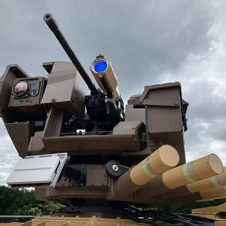 হেলমা-পি লেজ়ার অস্ত্র।