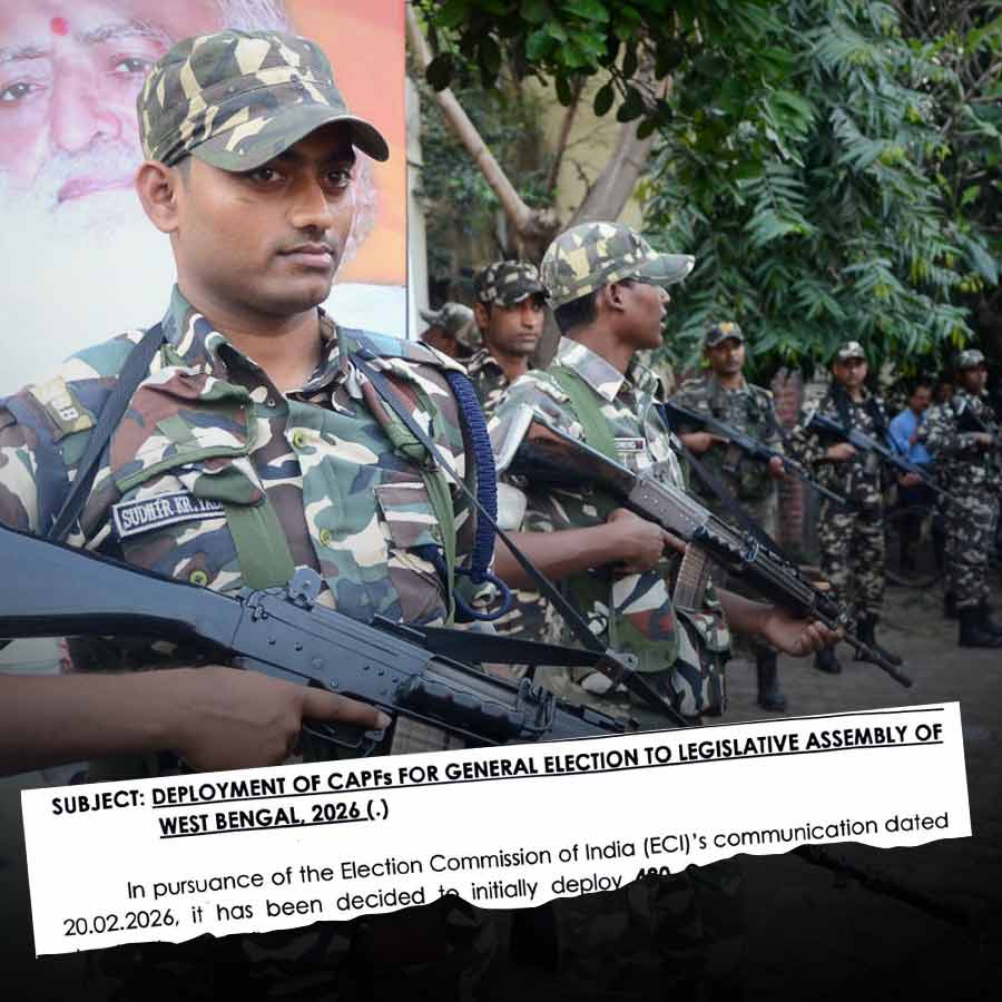 বিধানসভা ভোটের আগে প্রাথমিক ভাবে রাজ্যে ৪৮০ কোম্পানি কেন্দ্রীয় বাহিনী মোতায়েন করছে নির্বাচন কমিশন।