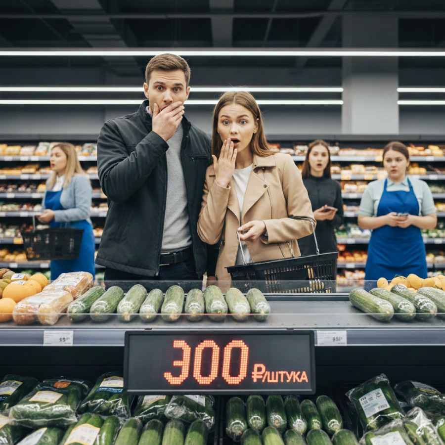 Prices of Cucumbers Soar in Russia