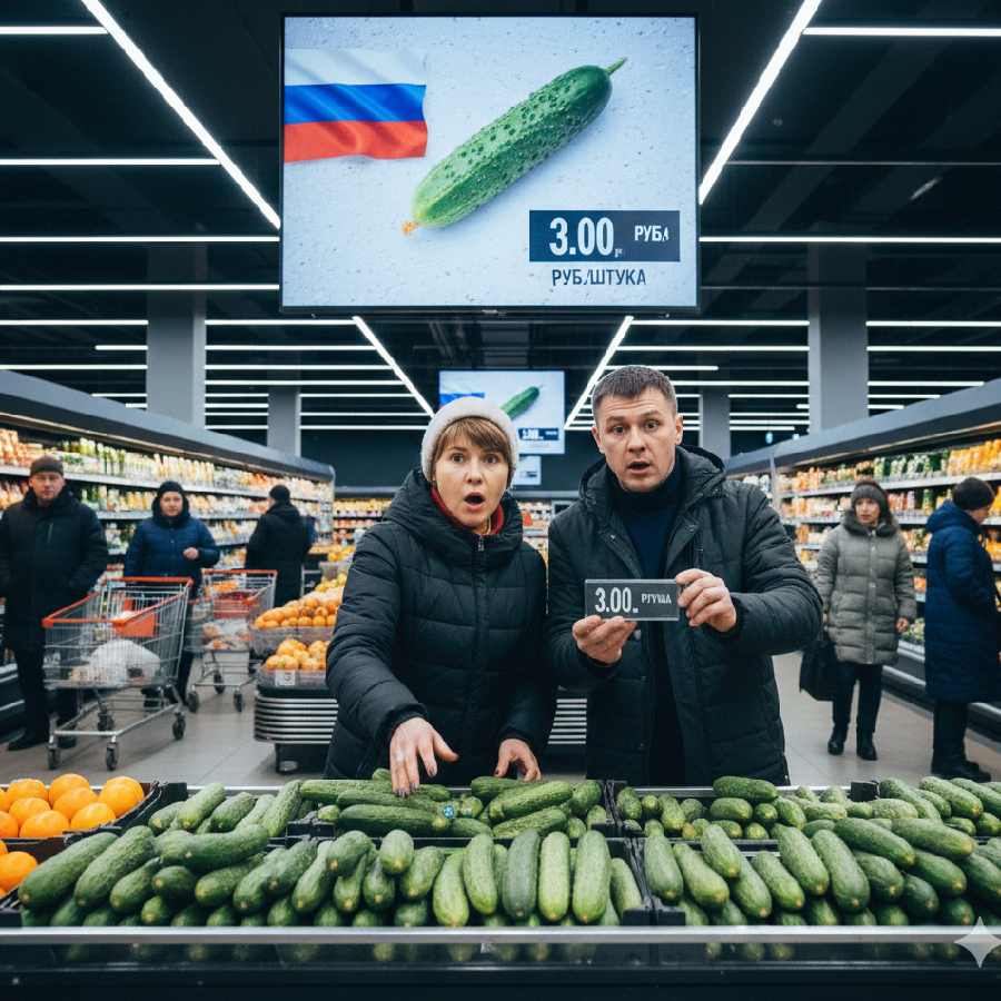 Prices of Cucumbers Soar in Russia