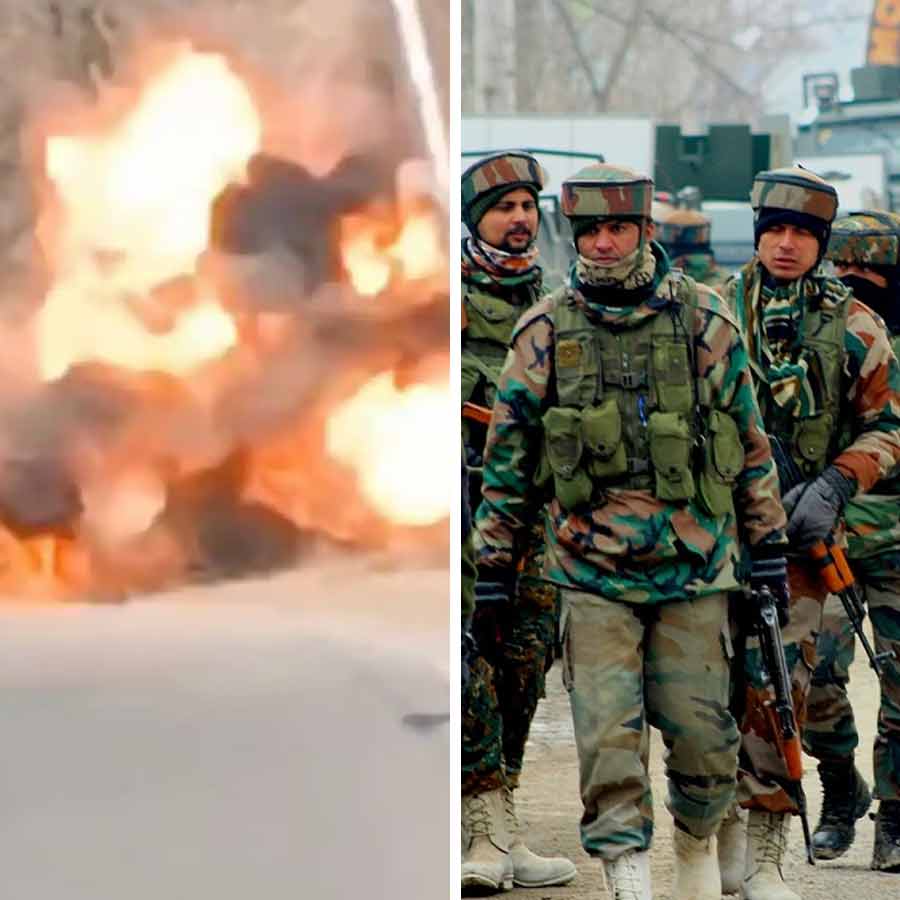 কাশ্মীরের সাফারপোরা থেকে উদ্ধার আইইডি। ছবি: সংগৃহীত।