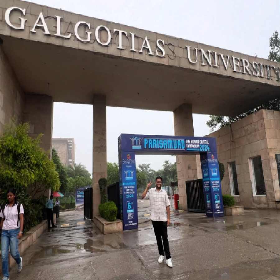 Galgotias University's Row