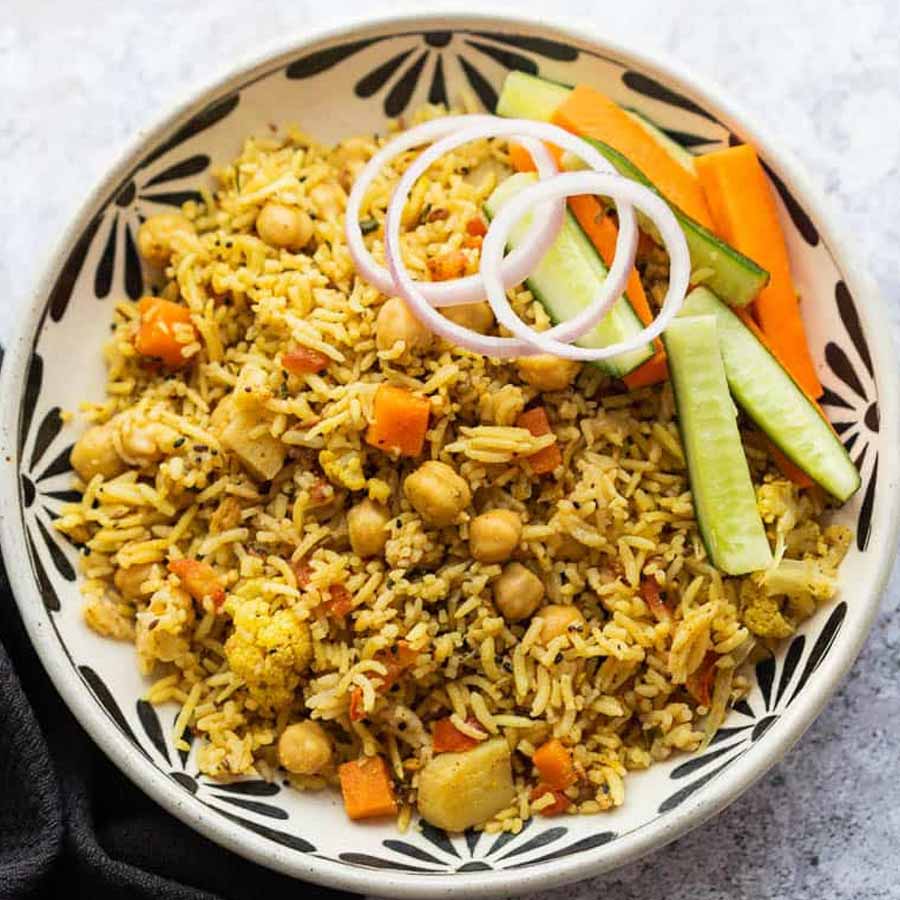 Tips to cook protein rich vegetable rice