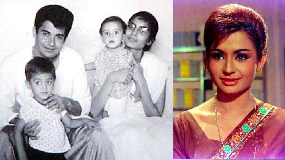 Salim Khan with his family and Helen