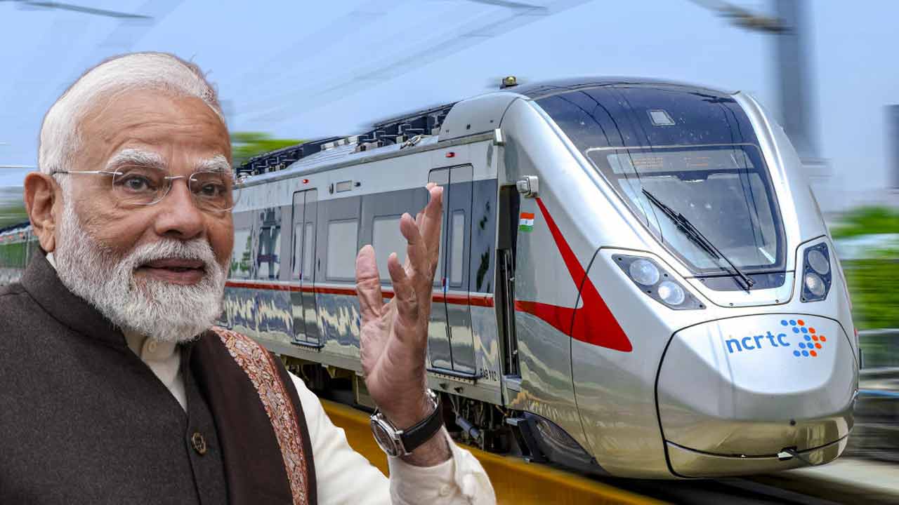‘নমো ভারত’ ট্রেন এবং মেরঠ মেট্রোর উদ্বোধন করলেন প্রধানমন্ত্রী নরেন্দ্র মোদী।