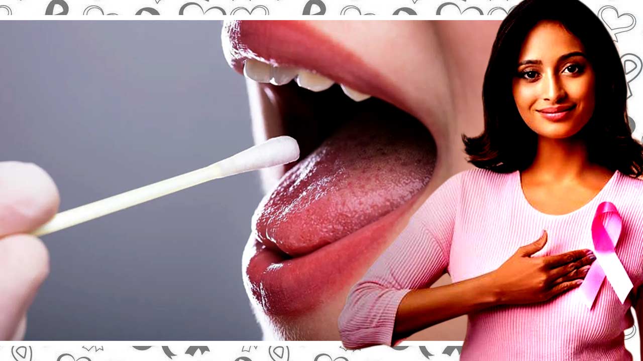 New study says saliva tests are being developed to detect breast cancer biomarkers