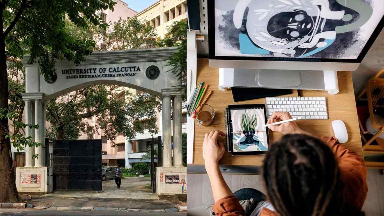 কলকাতা বিশ্ববিদ্যালয়।