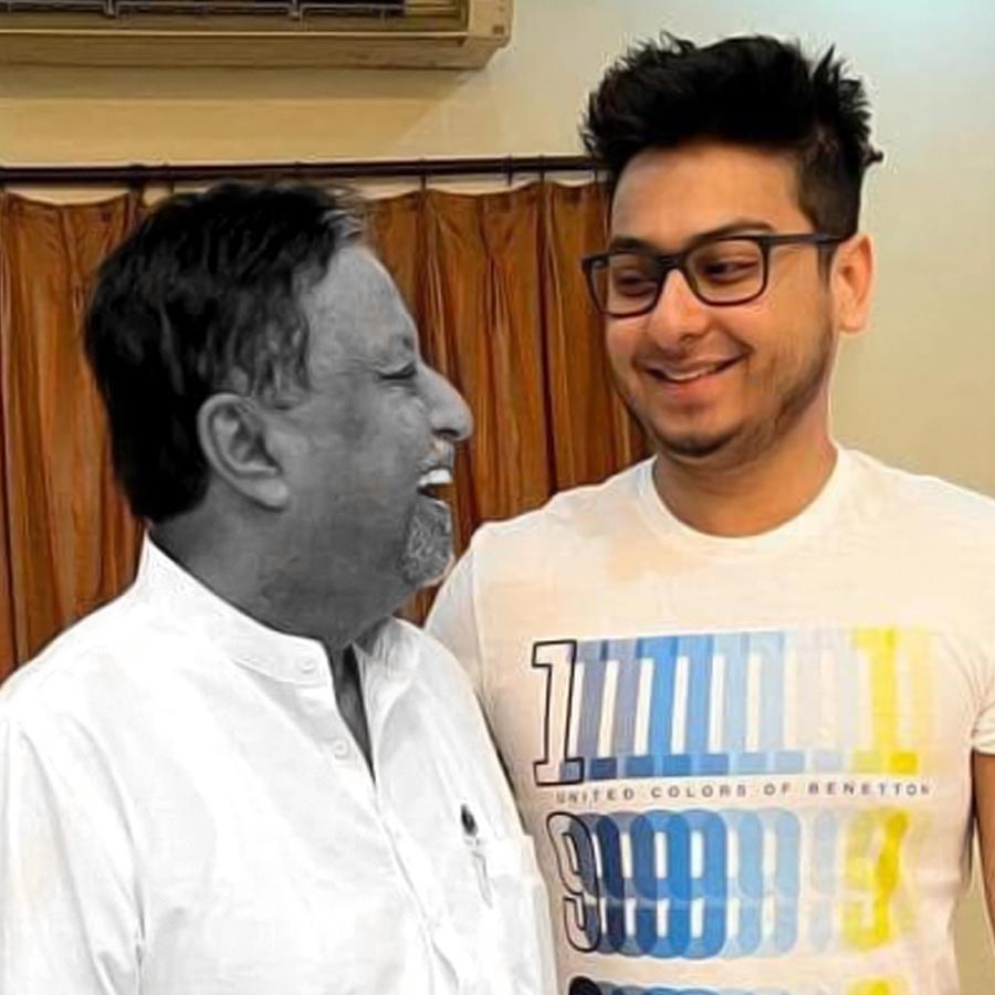 (বাঁ দিকে) মুকুল রায়, (ডান দিকে) সোহেল দত্ত।