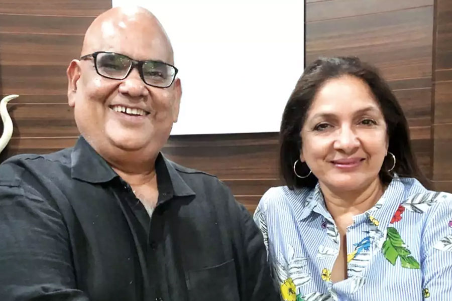 Neena Gupta and Satish Kaushik