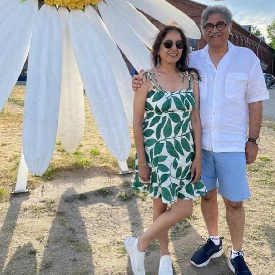 Neena Gupta and Vivek Mehra