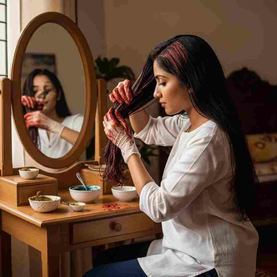 Check out these best natural hair colour alternatives to harsh dyes