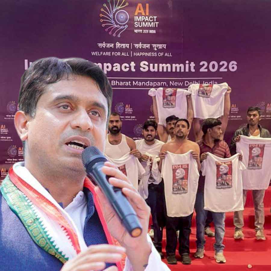 যুব কংগ্রেসের সর্বভারতীয় সভাপতি উদয়ভানু চিব। মঙ্গলবার তাঁকে গ্রেফতার করে দিল্লি পুলিশ।