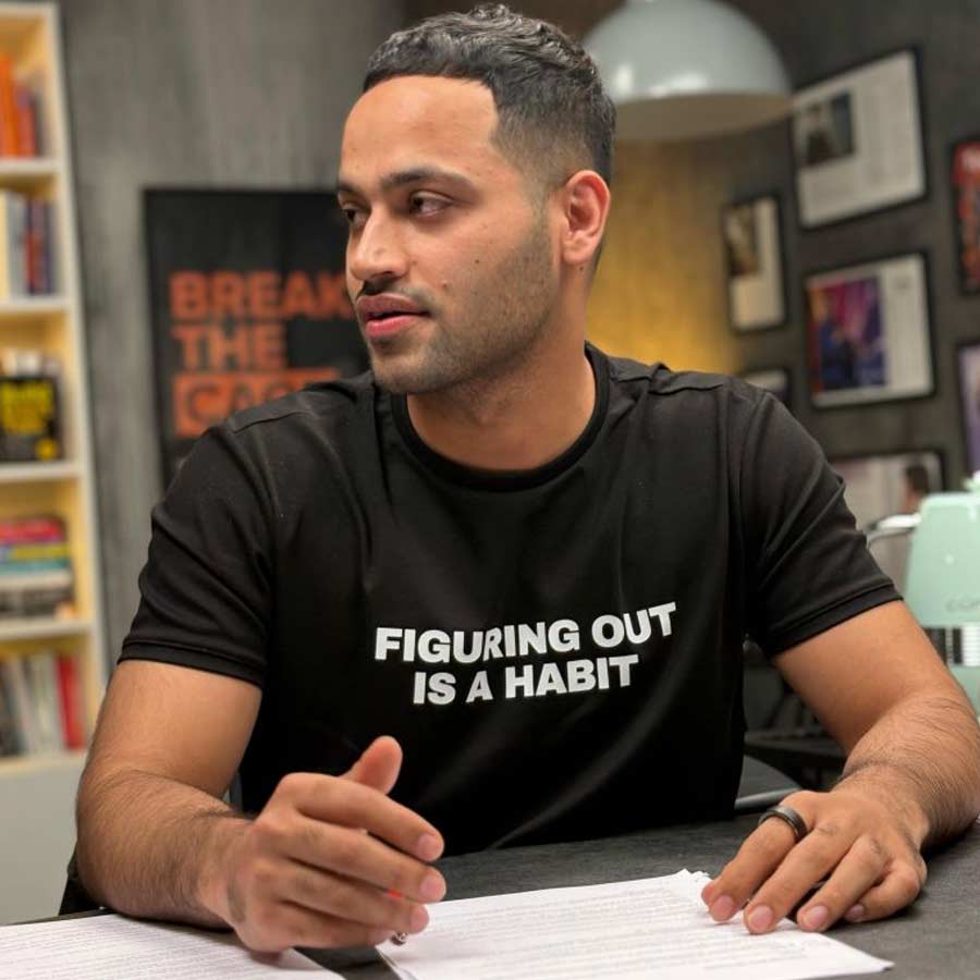 Youtuber and podcaster Raj Shamani