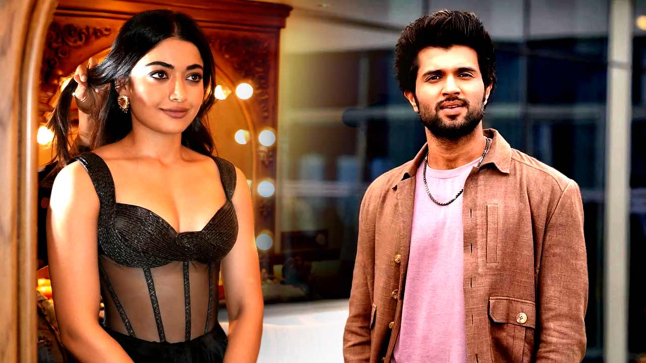 (বাঁ দিকে) রশ্মিকা মন্দানা, (ডান দিকে) বিজয় দেবরকোন্ডা।