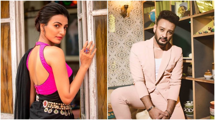 ছোটপর্দায় নতুুন জুটি হিয়া মুখোপাধ্যায়, সাহেব ভট্টাচার্য।