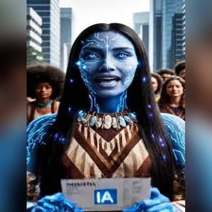 বিশ্ব রাজনীতি এবং প্রযুক্তিমহল সরগরম এই গাইতানাকে নিয়ে। গাইতানাকে যিনি রূপ দিয়েছেন, তিনি কলম্বিয়ার ক্যারিবিয়ান উপকূলের জেনু সম্প্রদায়ের সদস্য কার্লোস রেডোন্ডো। উপজাতি তরুণীর আদলে গড়ে তোলা গাইতানার গায়ের রং নীল। পরনে আদিবাসীদের ঐতিহ্যবাহী পালকযুক্ত পোশাক।