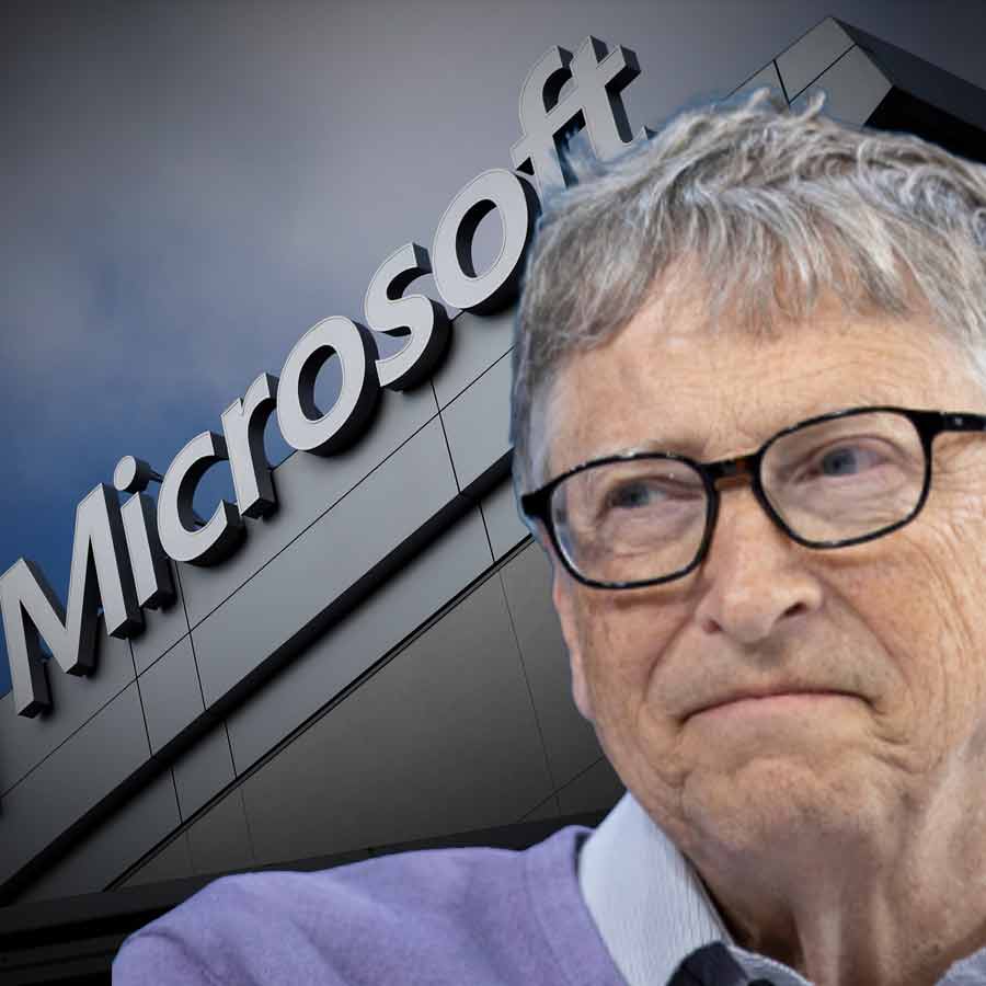 মাইক্রোসফ্‌ট-এর প্রতিষ্ঠাতা বিল গেট্‌স।