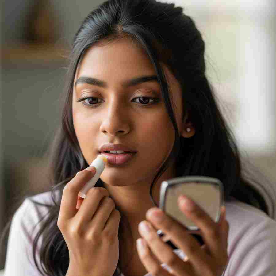 ঠোঁট ফাটা, ঠোঁটে এগ্‌জ়িমার সমস্যা থাকলে কেনা ক্রিম নয়, কী মাখবেন?