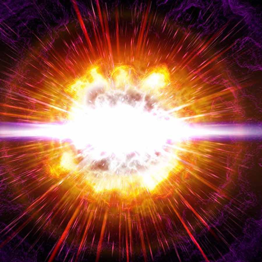 Massive star is set to explode in space