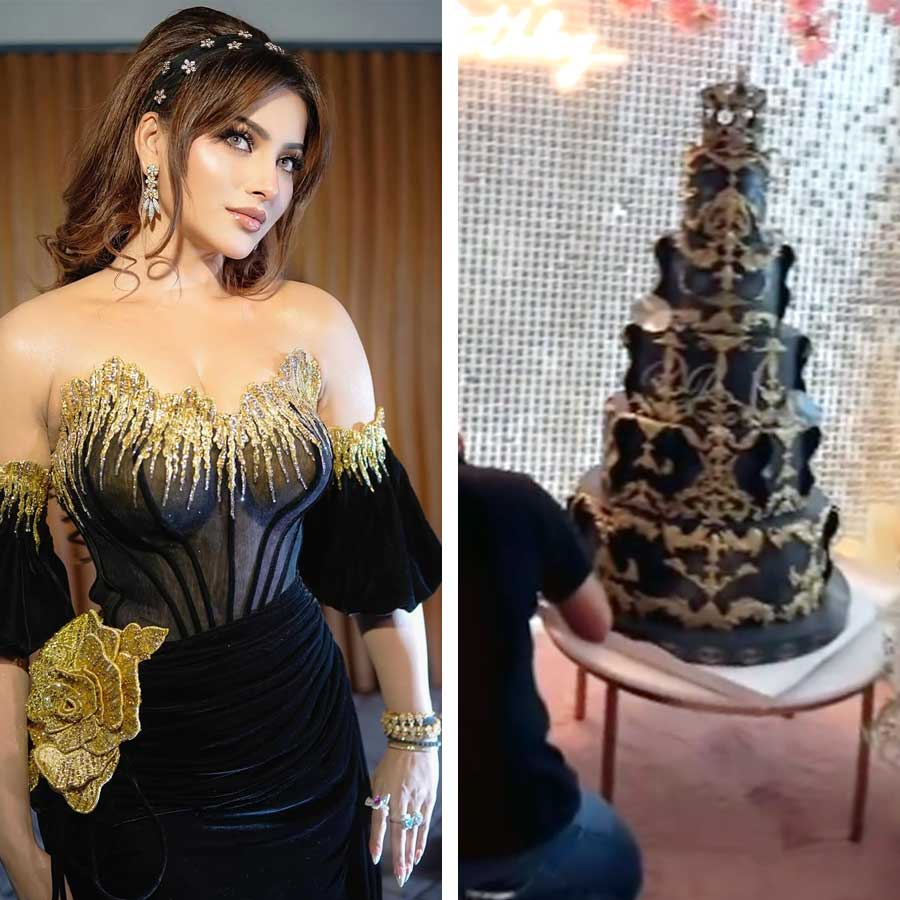 Urvashi Rautela celebrates her 32nd birthday lavishly