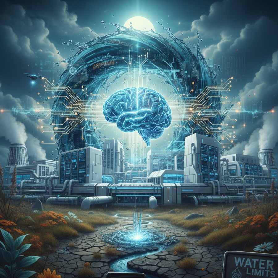 According to the Google report Google data centres consumed 6.1 billion gallons of fresh water in 2023