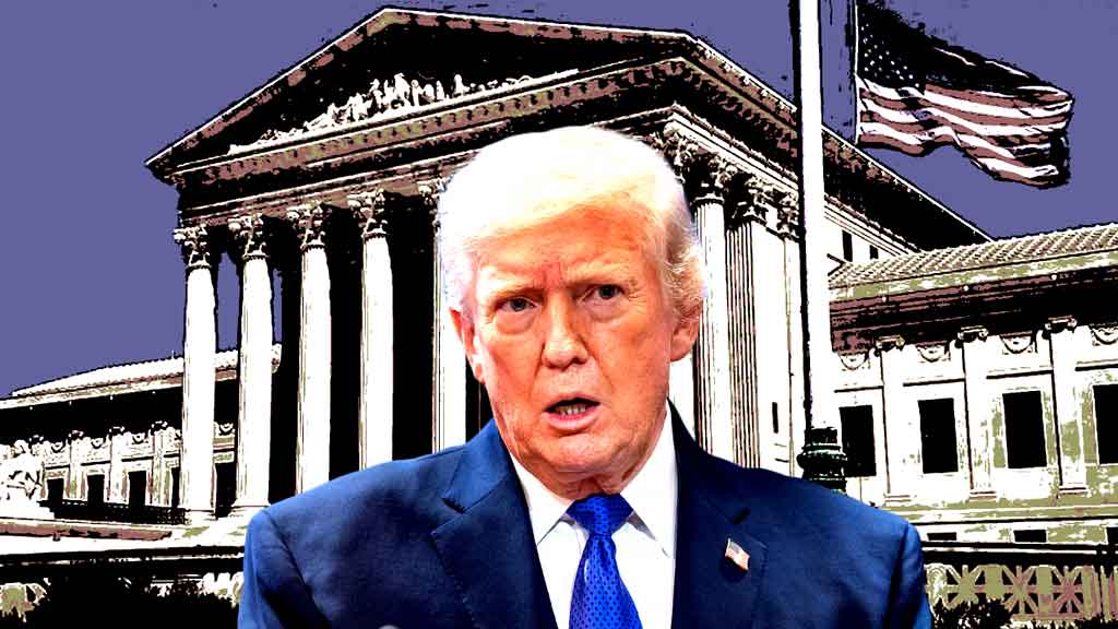 US trade deficit in goods widened to a record level of 1.24 trillion Dollar in 2025 amid tariff policy of Donald Trump