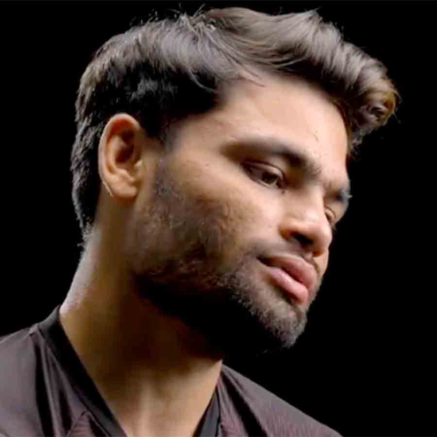 শোকাহত রিঙ্কু সিংহ।