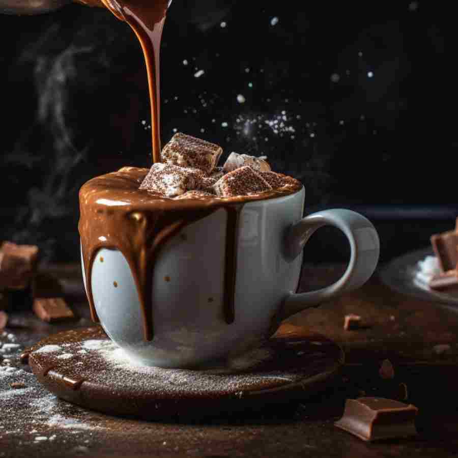 How to make healthy hot chocolates at home