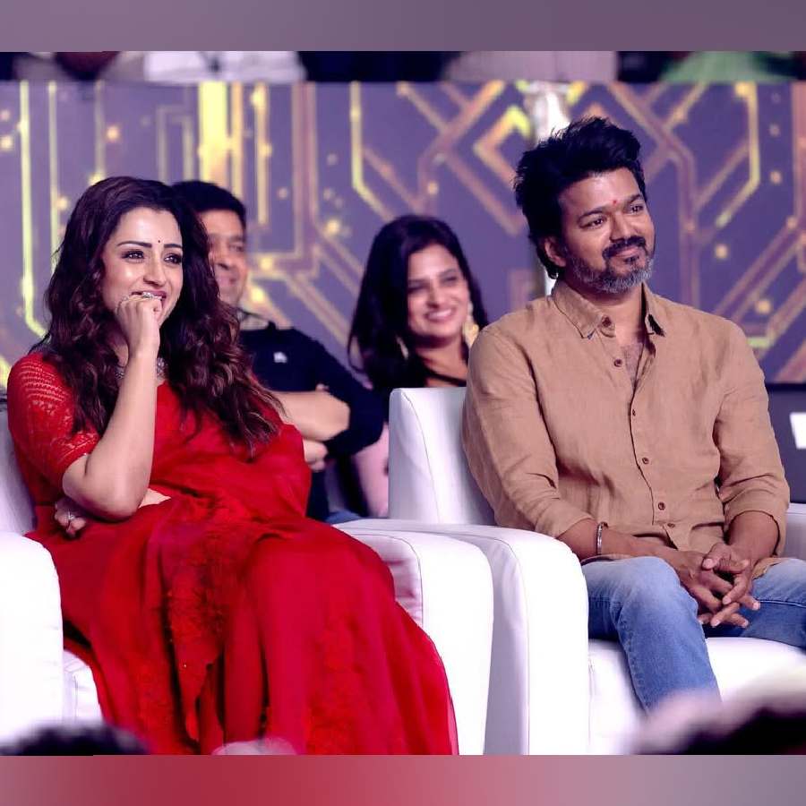 Vijay Thalapathy and Trisha Krishnan
