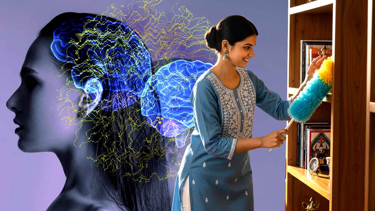 নিজের মনে ঘরের কাজ, মন-শরীর ভাল রাখতে তা কেন জরুরি?