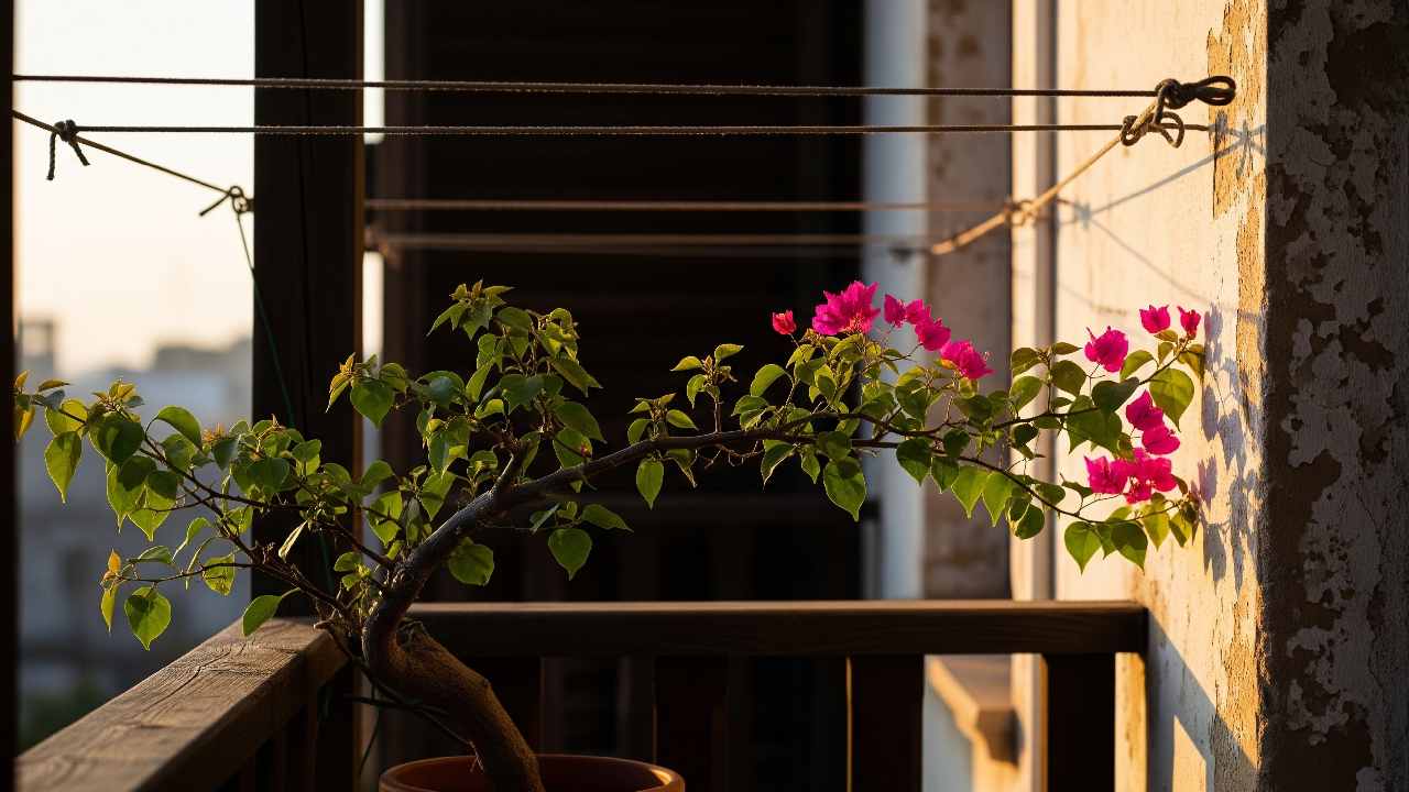 কম রোদ আসে এমন বারান্দায় গাছ করার উপায়।