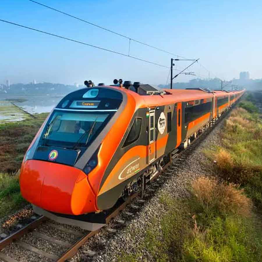 বন্দে ভারত স্লিপার ট্রেন।