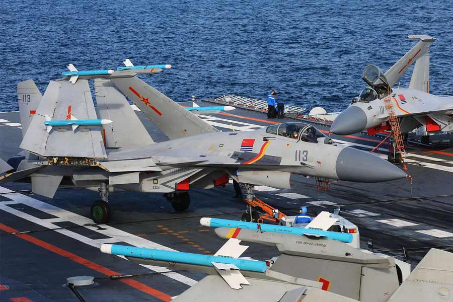 Taiwan air force locks on China’s J-16 fighter jets by US made F-16 Viper amid PLA blockade 