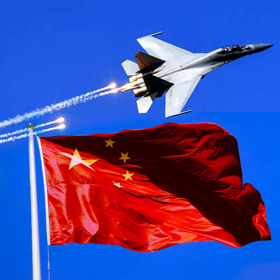 Taiwan air force locks on China’s J-16 fighter jets by US made F-16 Viper amid PLA blockade