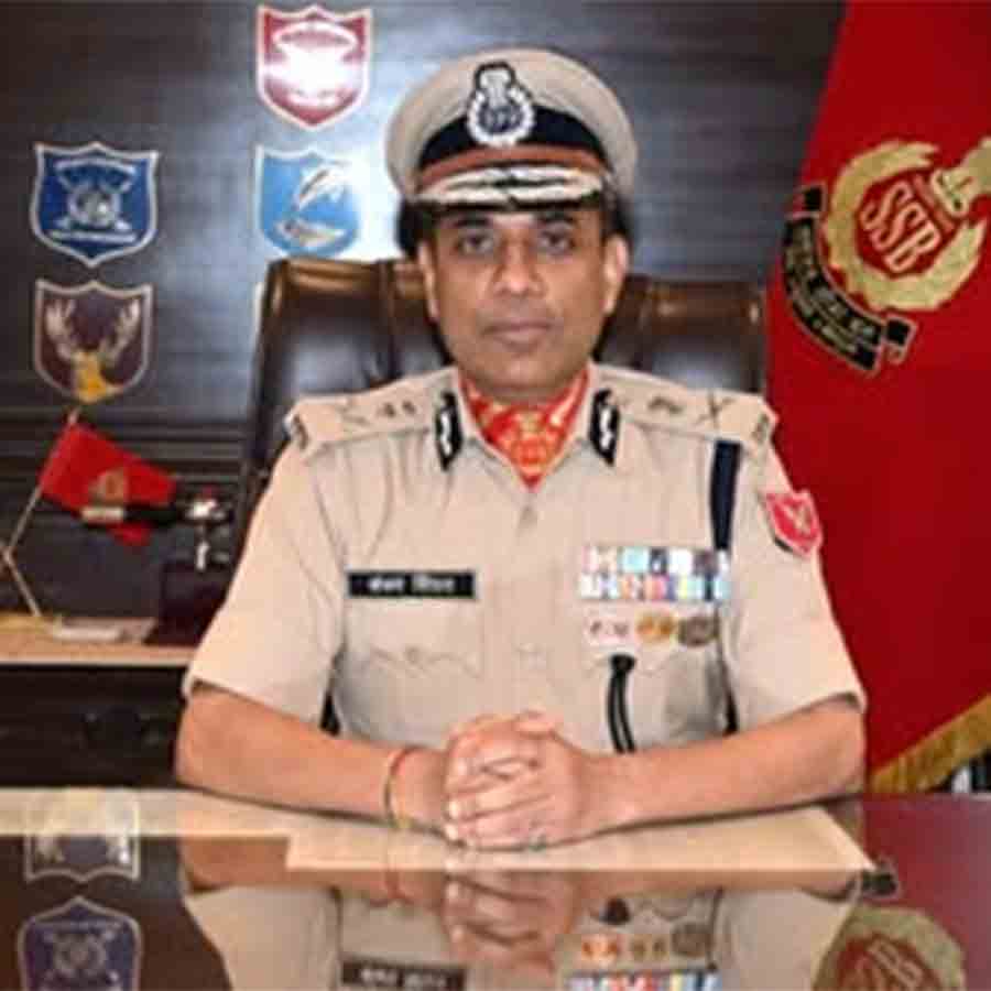 সশস্ত্র সীমা বলের কর্তা সঞ্জয় সিঙ্ঘল।