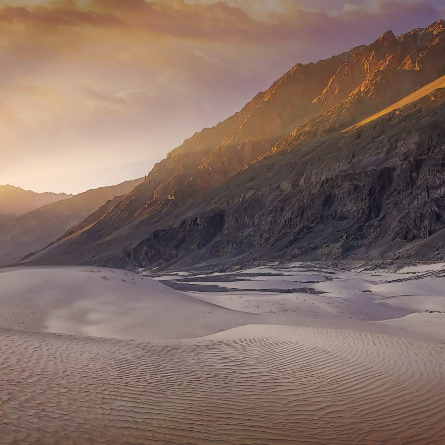 হুন্ডার বালিয়াড়ি। 