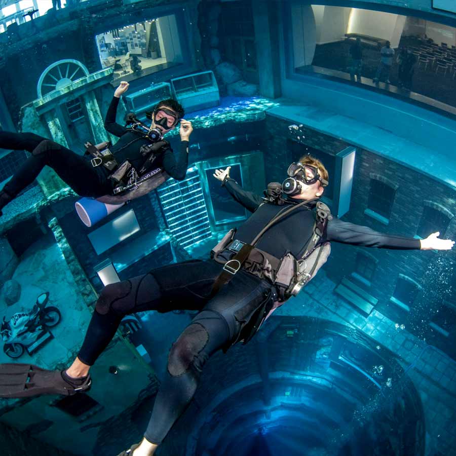 All need to know about World’s Deepest Pool Deep Dive Dubai