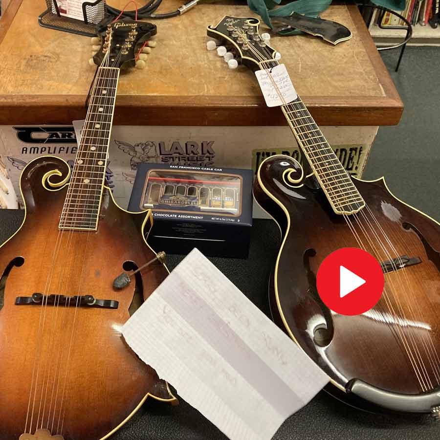 CCTV Footage Of Thief Stealing Mandolins From Guitar Store; Returns It With Apology Note blaming drunkenness dgtl