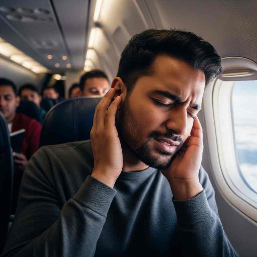 বিমান আকাশে উড়তেই কানে তালা লেগে যায়?