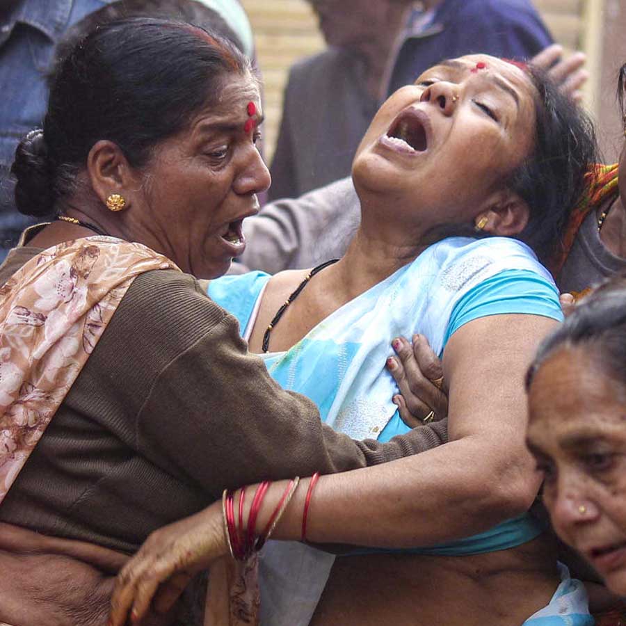 Was the Indore accident due to negligence in the construction of toilets at the police outpost