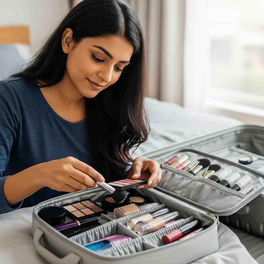 Must have some travel makeup essentials in your bag
