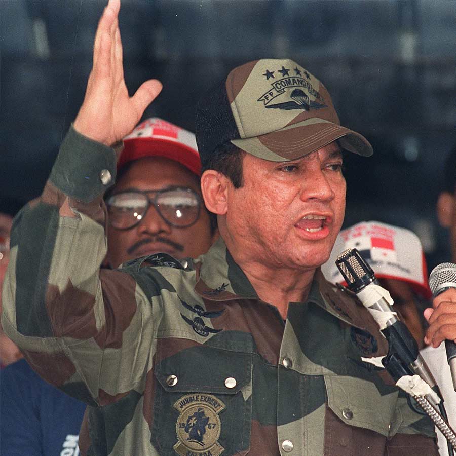 US invasion in Venezuela has some similarity with Operation Just Cause where rock music became weapon to catch Panama President