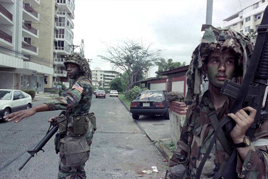 US invasion in Venezuela has some similarity with Operation Just Cause where rock music became weapon to catch Panama President