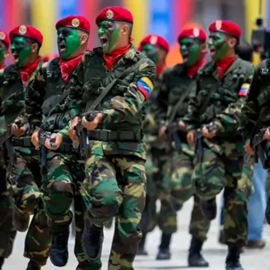 Comparison of military strength between Venezuela and United States amid political tension between two countries