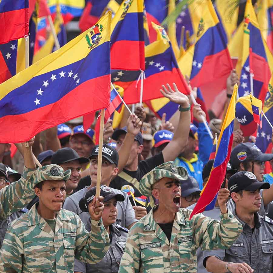 Comparison of military strength between Venezuela and United States amid political tension between two countries