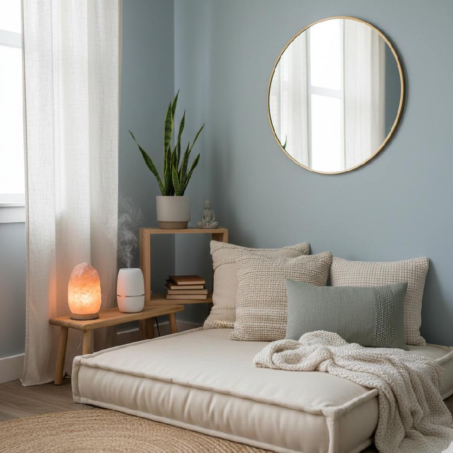 জবরজং সাজ নয়, কী ভাবে ঘর সাজালে আরাম পাবে চোখ এবং মন।