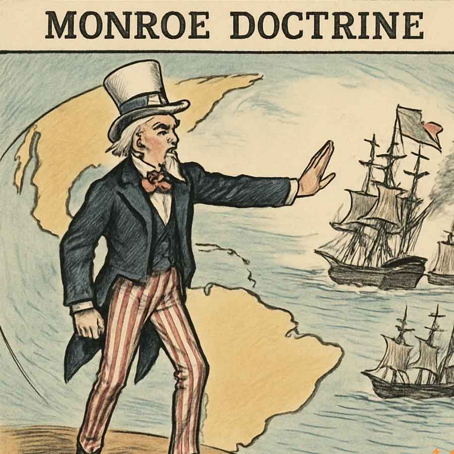 How US President Donald Trump Uses the Controversial Doctrine to Defend Venezuela Strike