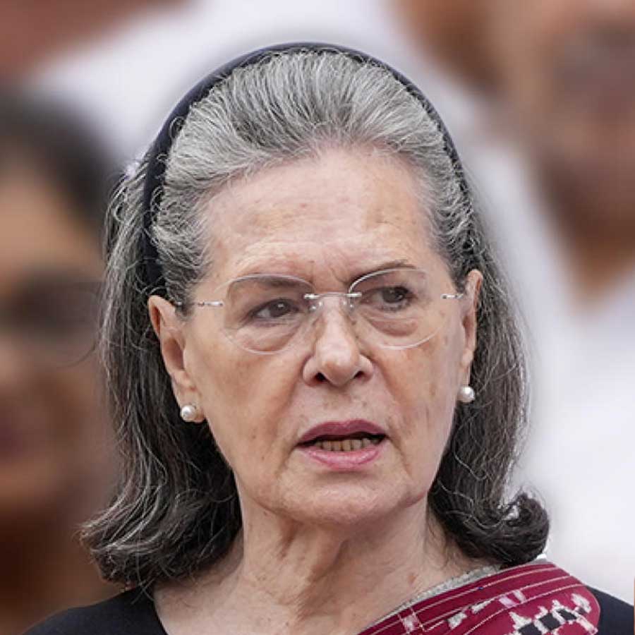 সনিয়া গান্ধী।